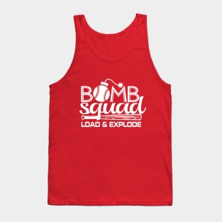 Baseball Softball Bomb Squad Home Run Dinger Club Tank Top